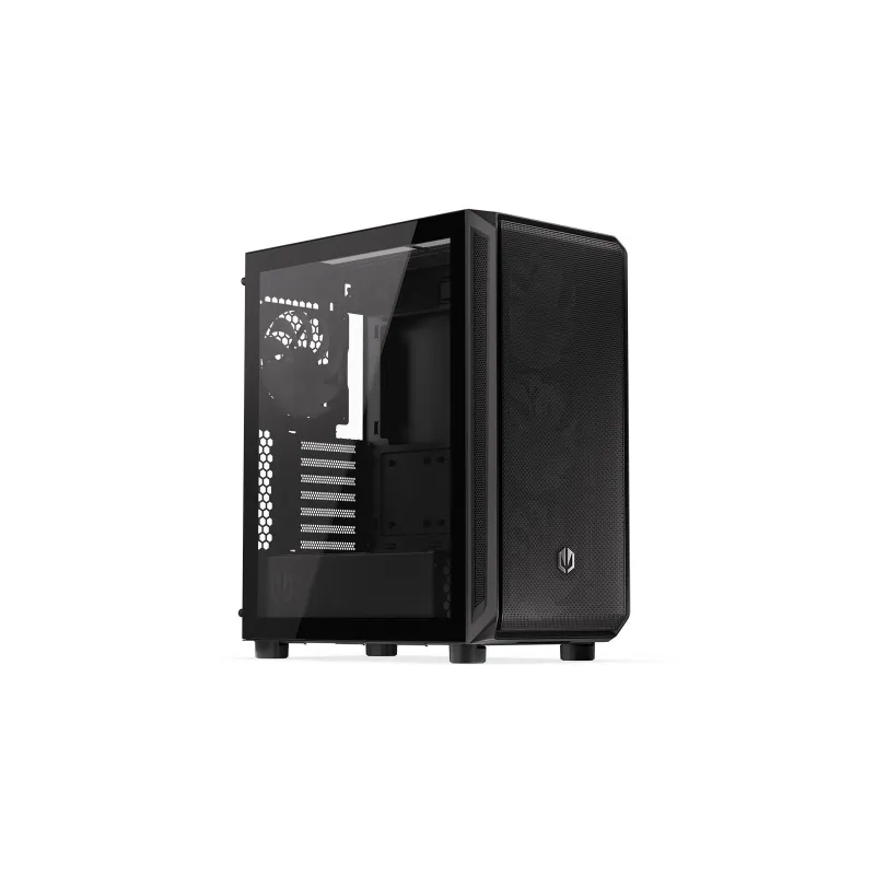 Case-ENDORFY-Arx 500 ARGB-MidiTower-Case product features Transparent panel-Not included-ATX-MicroATX-MiniITX-Colour