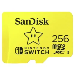 Memory micro sdxc 256gb uhs-i-sdsqxao-256g-gnczn sandisk