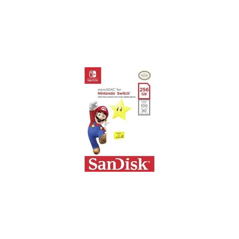 Memory micro sdxc 256gb uhs-i-sdsqxao-256g-gnczn sandisk