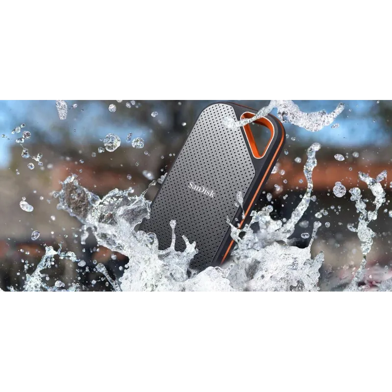 External SSD-SANDISK-Extreme Pro-1TB-Write speed 2000 MBytes-sec-Read speed 2000 MBytes-sec-Proprietary-SDSSDE81-1T00-G25