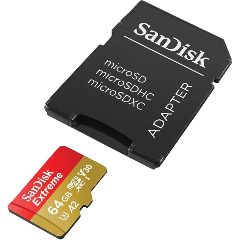 Memory micro sdxc 64gb uhs-i-w-a sdsqxah-064g-gn6aa sandisk