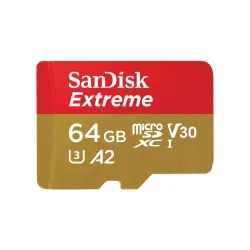 Memory micro sdxc 64gb uhs-i-w-a sdsqxah-064g-gn6ma sandisk