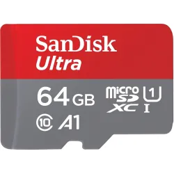Memory micro sdhc 64gb uhs-i-sdsquab-064g-gn6ia sandisk
