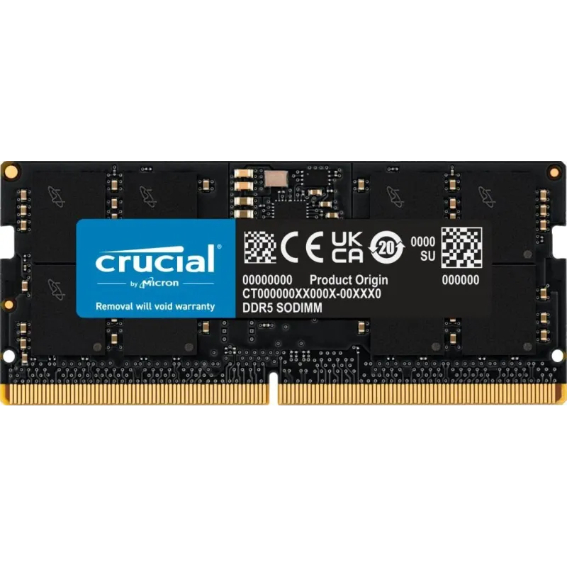Nb memory 24gb ddr5-5600-so ct24g56c46s5 crucial