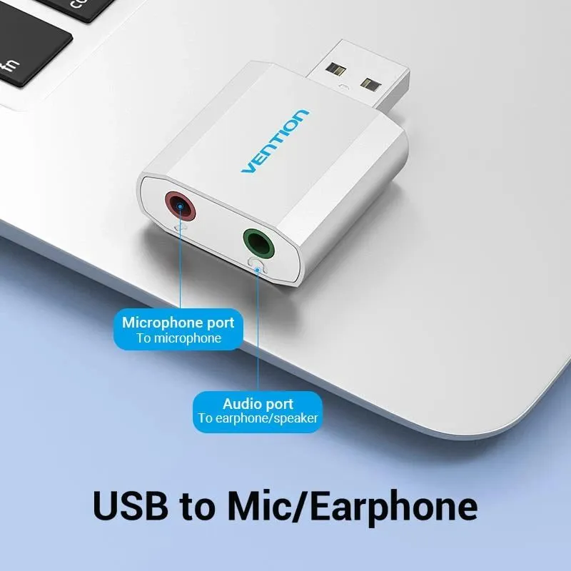 Sound card usb 2-port-vab-s13 vention