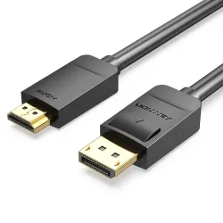 Cable dp to hdmi 1.5m-hadbg vention