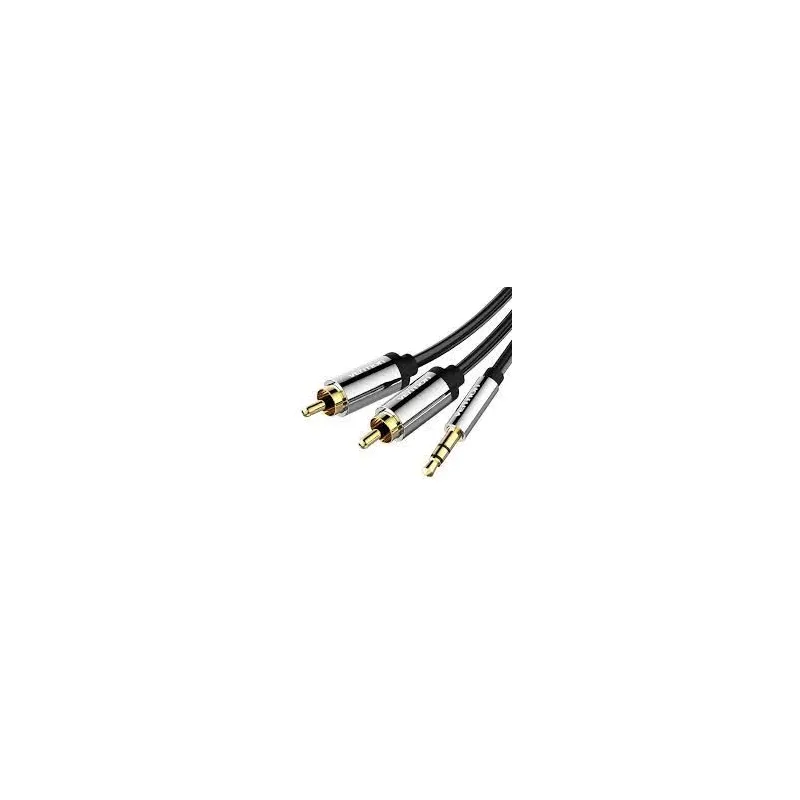 Cable audio 3.5mm to 2xrca-1.5m bcfbg vention