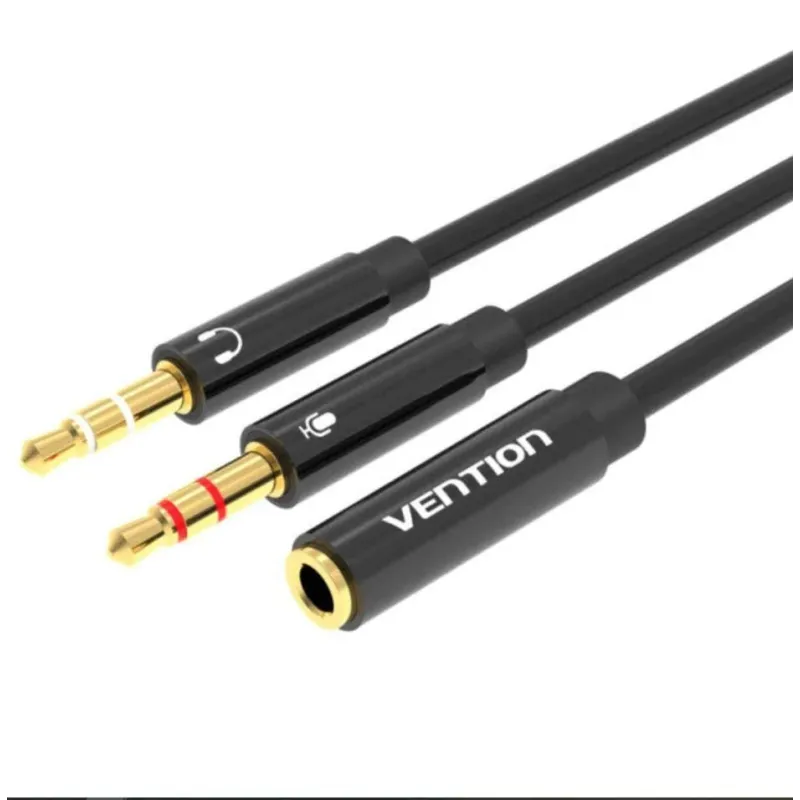 Cable audio 2x3.5mm to 3.5mm-0.3m bbtby vention