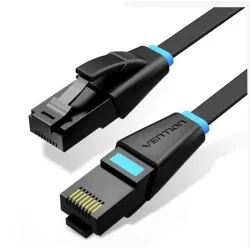 Patch cable cat.6 utp flat-1m black ibjbf vention