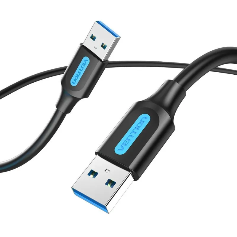 Cable usb3.0 male to male-1.5m black conbg vention