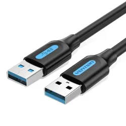 Cable usb3.0 male to male-3m black conbi vention