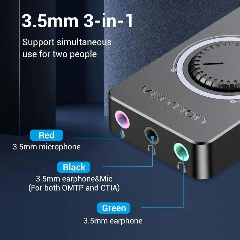 Sound card adapter usb-0.15m cdrbb vention