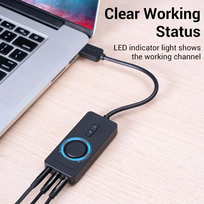 Sound card adapter usb-0.15m cdrbb vention