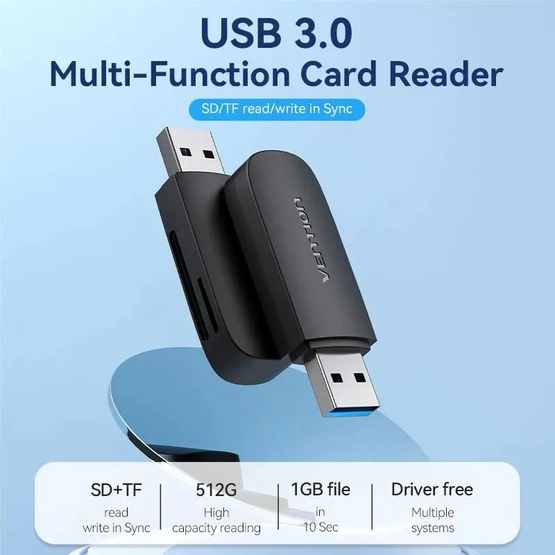 Memory reader usb3.0-sd-tf clgb0 vention