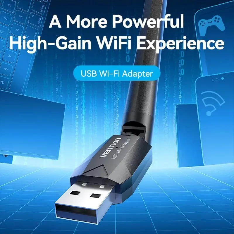 Wrl adapter usb 650mbps-dual band kdtb0 vention