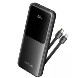 Power bank usb 10000mah 22.5w-black fhob0 vention