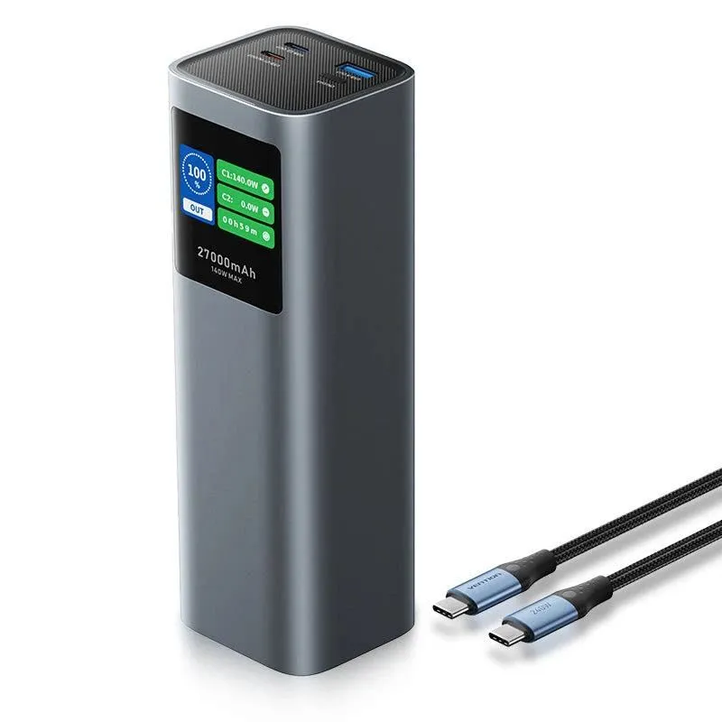 Power bank usb 27000mah 140w-fkeh0 vention