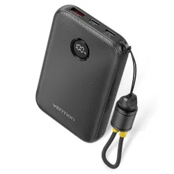 Power bank usb 10000mah 22.5w-black fkab0-c vention
