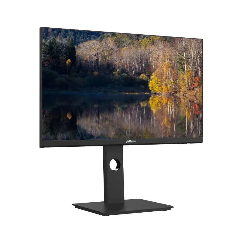 LCD Monitor-DAHUA-DHI-LM24-P301A-23.8-2560x1440-16:9-75Hz-6 ms-Swivel-Tilt-Colour Black-LM24-P301A