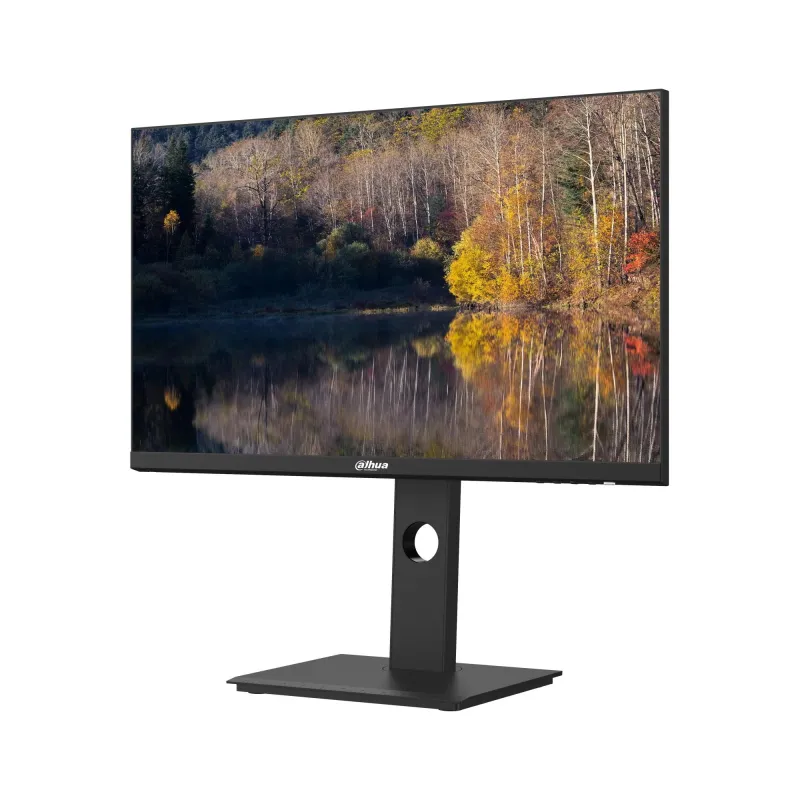 LCD Monitor-DAHUA-DHI-LM24-P301A-23.8-2560x1440-16:9-75Hz-6 ms-Swivel-Tilt-Colour Black-LM24-P301A