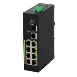 Switch-DAHUA-LR2110-8ET-120-V2-PoE ports 8-DH-LR2110-8ET-120-V2
