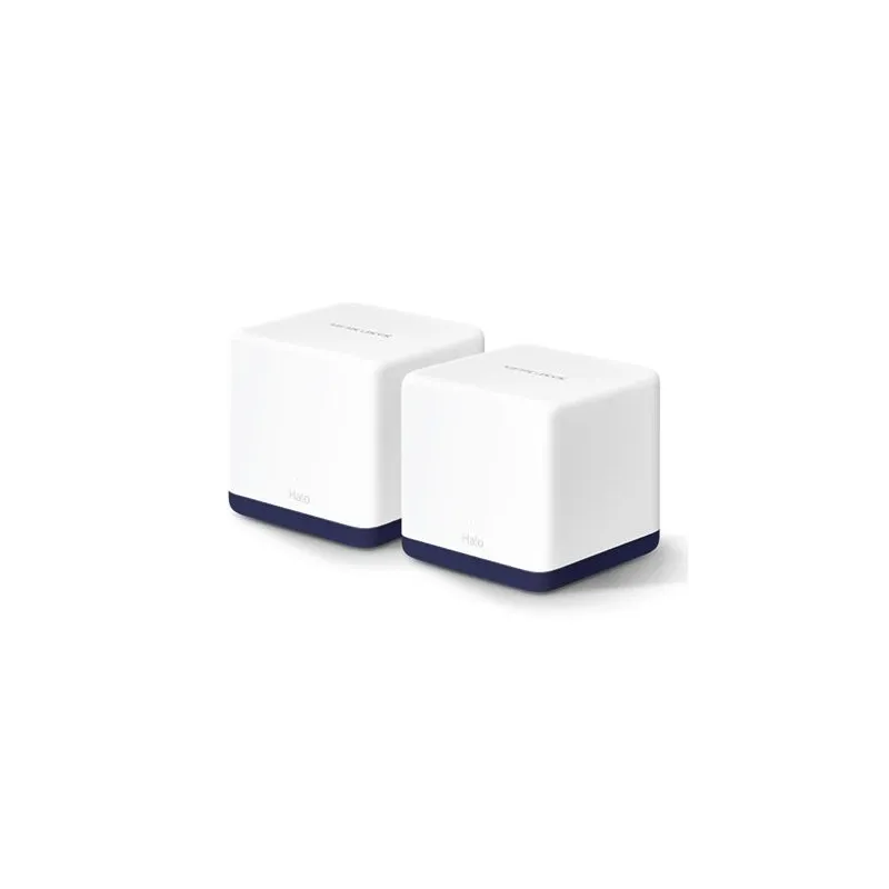 Wireless Router-MERCUSYS-Wireless Router-2-pack-1900 Mbps-Mesh-LAN \\ WAN ports 3-HALOH50G,2-PACK,