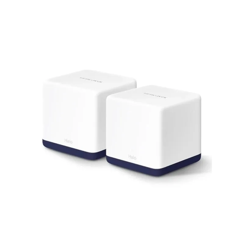 Wireless Router-MERCUSYS-Wireless Router-2-pack-1900 Mbps-Mesh-LAN \\ WAN ports 3-HALOH50G,2-PACK,
