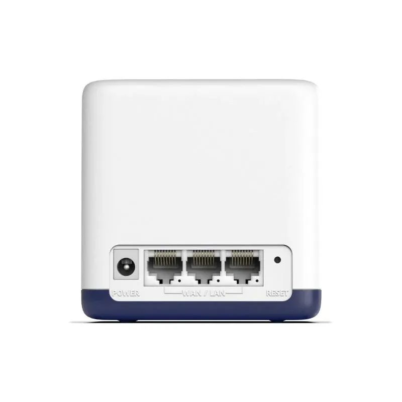 Wireless Router-MERCUSYS-Wireless Router-2-pack-1900 Mbps-Mesh-LAN \\ WAN ports 3-HALOH50G,2-PACK,