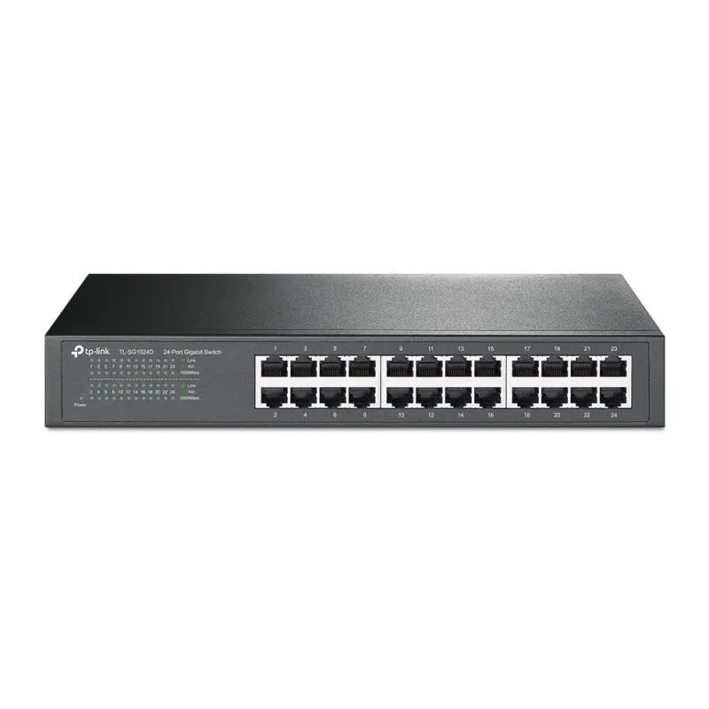 Switch-TP-LINK-24x10Base-T - 100Base-TX - 1000Base-T-TL-SG1024D