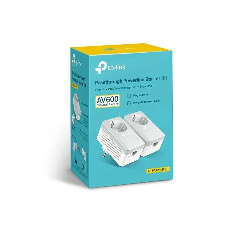 Net powerline adapter 500mbps-tl-pa4010p kit tp-link