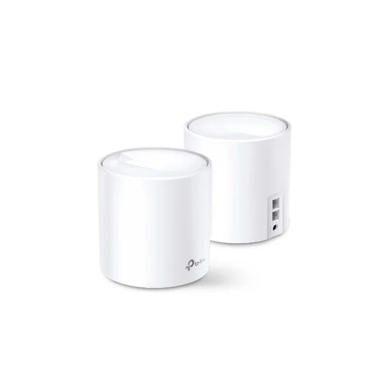 AX1800 Whole Home Mesh Wi-Fi 6 System - Deco X20 ,2-pack, - 802.11ax - 1201+574 Mbit-s - 10-100-1000 Mbit-s - Ethernet LAN