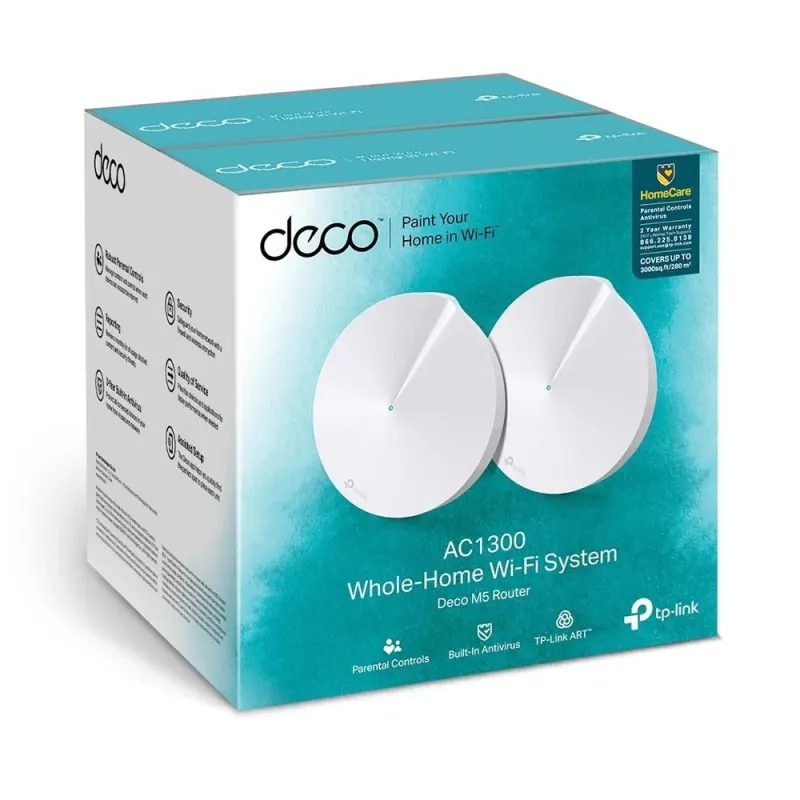 Wireless Router-TP-LINK-Wireless Router-2-pack-1300 Mbps-DECOM5,2-PACK,