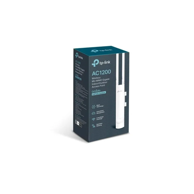 Access Point-TP-LINK-1200 Mbit-s-1xLAN ports-2xAntennas quantity-EAP225-OUTDOOR