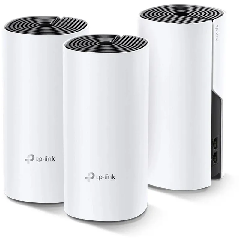 Wireless Router-TP-LINK-Wireless Router-3-pack-1200 Mbps-Mesh-DECOM4,3-PACK,