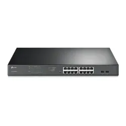 Switch-TP-LINK-TL-SG1218MPE-Desktop-pedestal-Rack-16x10Base-T - 100Base-TX - 1000Base-T-PoE+ ports 16-192 Watts-TL-SG1218MPE
