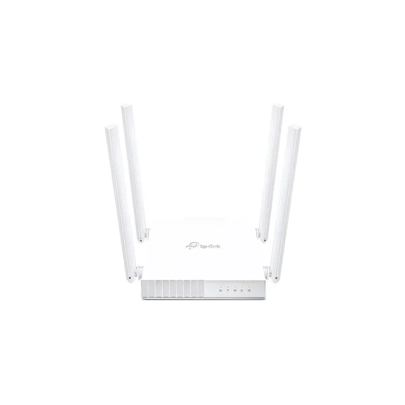 Wireless Router-TP-LINK-Wi-Fi 5 ,802.11ac,-Data speed 433 Mbit-s-Ethernet WAN Yes-Ethernet LAN Yes-5xLAN ports-ARCHERC24