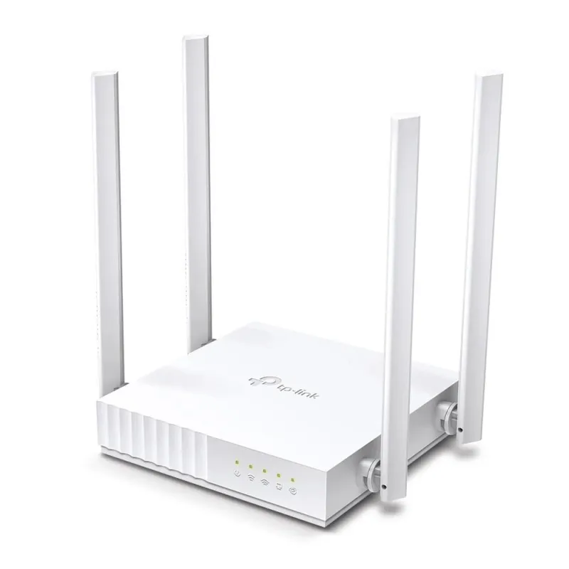 Wireless Router-TP-LINK-Wi-Fi 5 ,802.11ac,-Data speed 433 Mbit-s-Ethernet WAN Yes-Ethernet LAN Yes-5xLAN ports-ARCHERC24