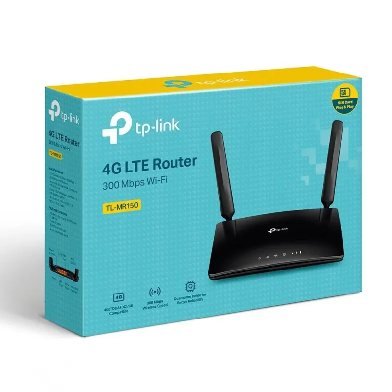 Wrl 3g-4g router 300mbps-tl-mr150 tp-link