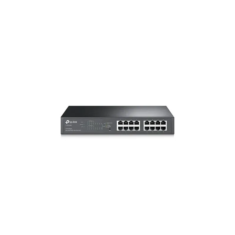 Switch-TP-LINK-Desktop-pedestal-16x10Base-T - 100Base-TX - 1000Base-T-PoE+ ports 8-TL-SG1016PE