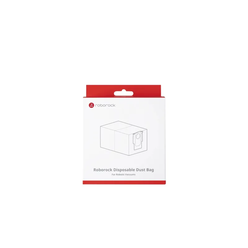 Vacuum Cleaner Accessory-ROBOROCK-Disposable Dust bag-For Qrevo-Qrevo MaxV-S8 MaxV Ultra-Qrevo S-Qrevo Pro-Qrevo Plus-Qrevo