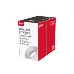 Cable cat6 utp 305m white-pfm923i-6un-c dahua