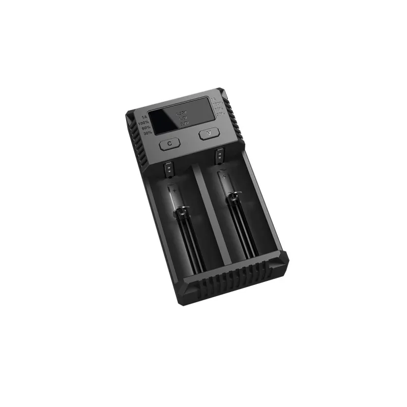 Battery charger 2-slot-intellicharger new i2 nitecore