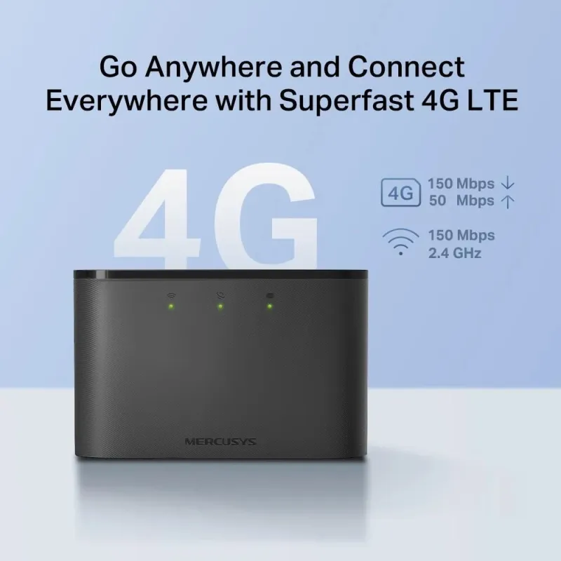 Wrl router mobile 150mbps-4g lte mt110 mercusys