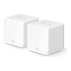 Wireless Router-MERCUSYS-Wireless Access Point - Router-2-pack-1500 Mbps-Mesh-IEEE 802.3ac-IEEE 802.11a-IEEE 802.11b-IEEE