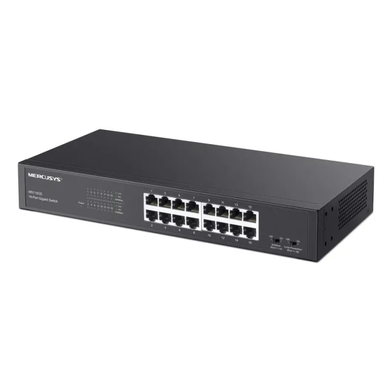 Switch-MERCUSYS-MS116GS-16x10Base-T - 100Base-TX - 1000Base-T-MS116GS