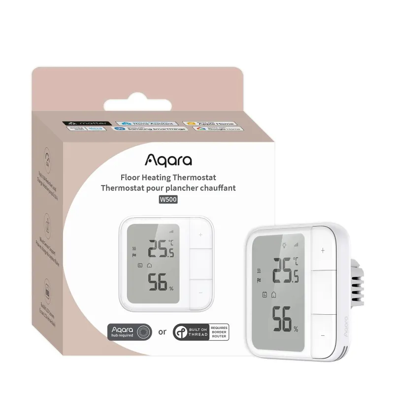 Smart home floor thermostat-w500 ut-a01d aqara