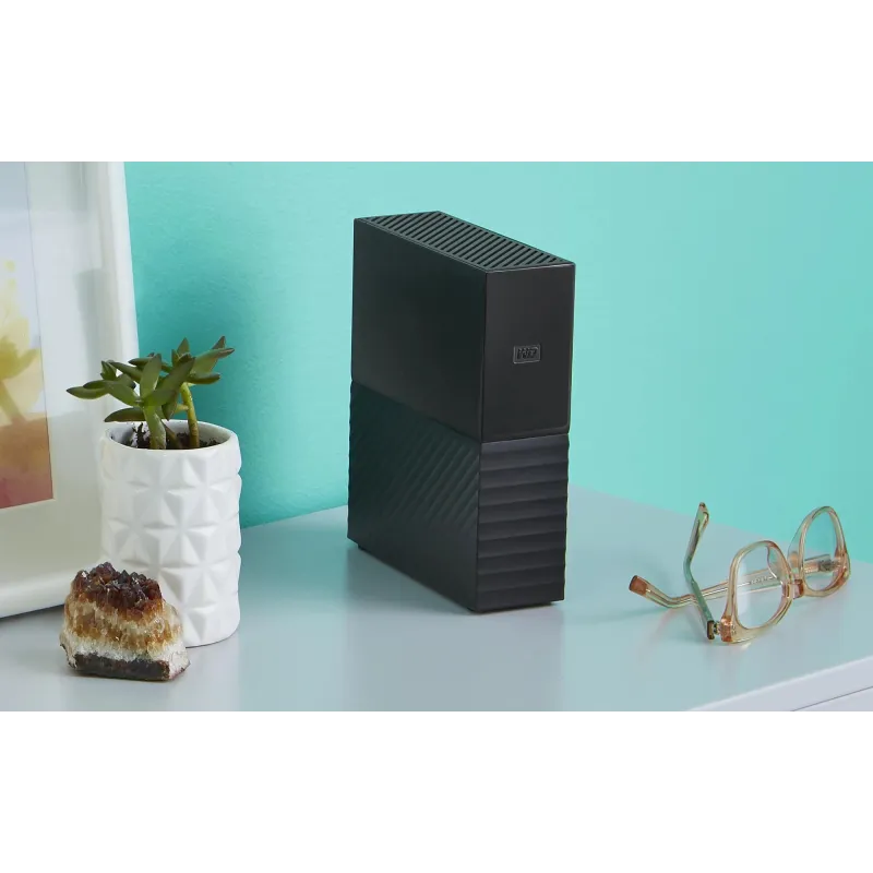 External HDD-WESTERN DIGITAL-My Book-6TB-USB 3.0-Drives 1-Black-WDBBGB0060HBK-EESN