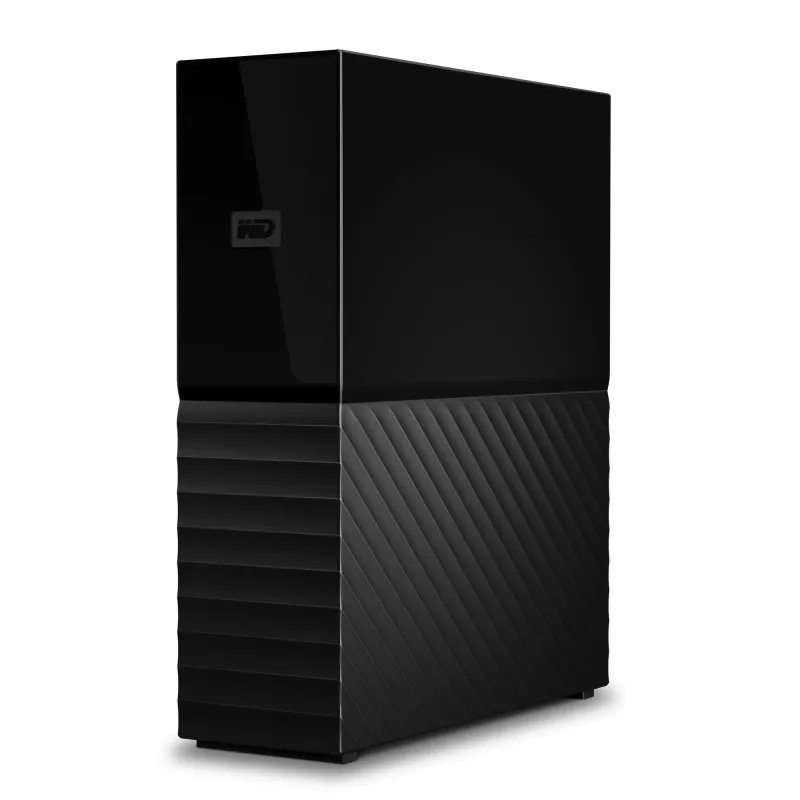 External HDD-WESTERN DIGITAL-My Book-8TB-USB 3.0-Drives 1-Black-WDBBGB0080HBK-EESN