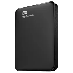 External HDD-WESTERN DIGITAL-Elements Portable-2TB-USB 3.0-Colour Black-WDBU6Y0020BBK-WESN