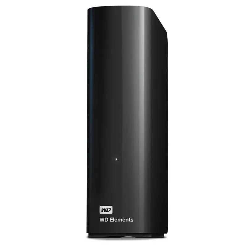 External HDD-WESTERN DIGITAL-Elements Desktop-10TB-USB 3.0-Drives 1-Black-WDBWLG0100HBK-EESN